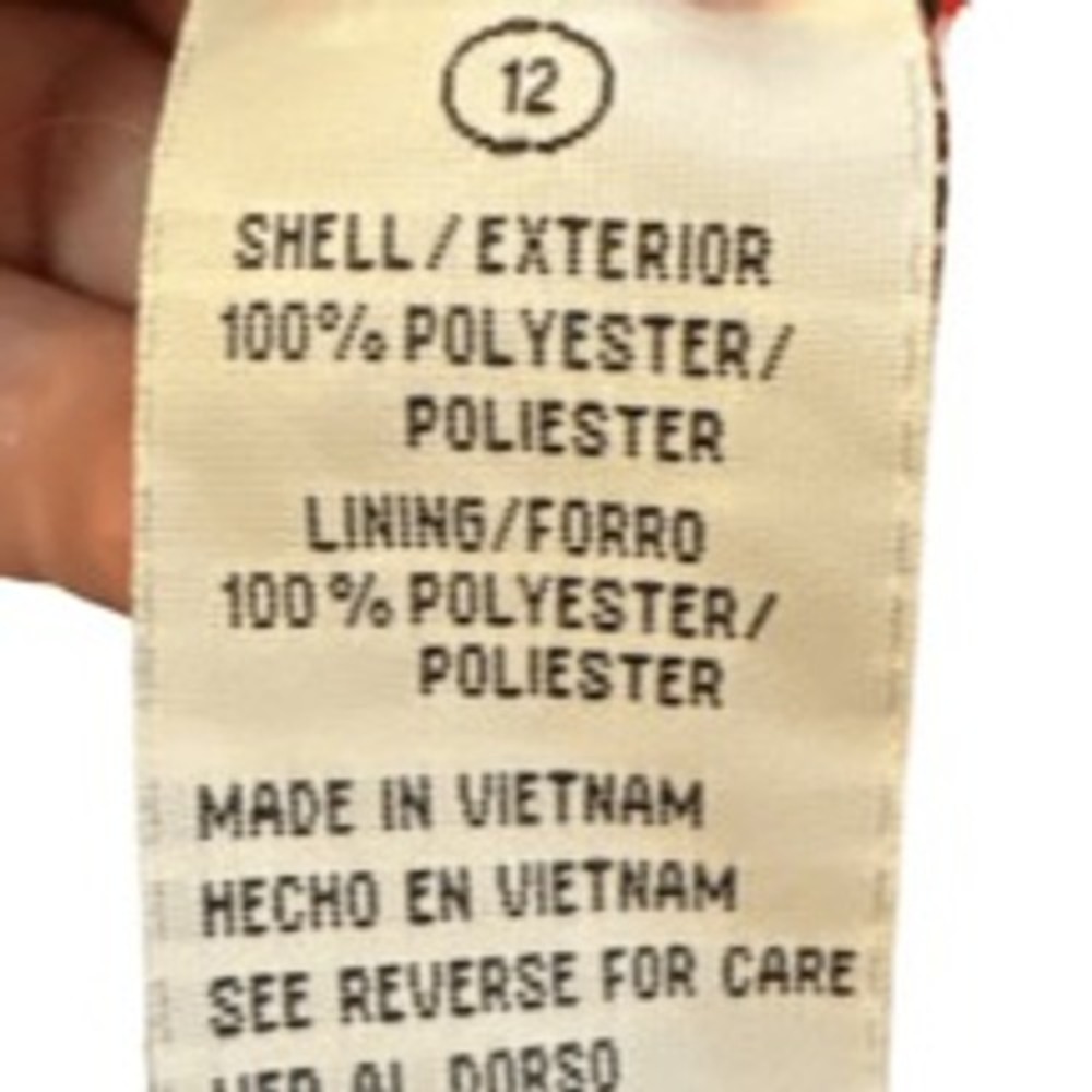Vintage Y2K Shelby & Palmer Womens Red Floral Flutter Sleeve Midi Dress sz 12 - Picture 4 of 4